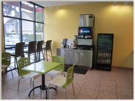 restaurant equipment, leased bev station