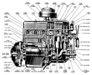 235 Chevy engine