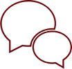 Conversation bubbles
