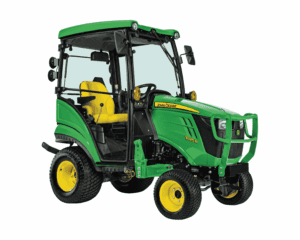 Case study: Charitable donation of John Deere 1025 Compact utility trailer
